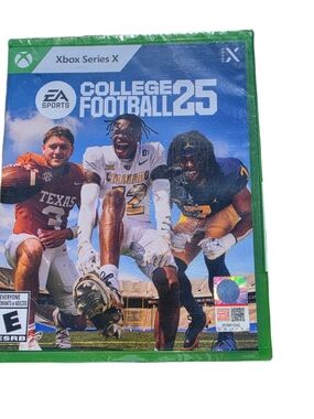 Microsoft Xbox Series X - College Football 25 Game Sealed New